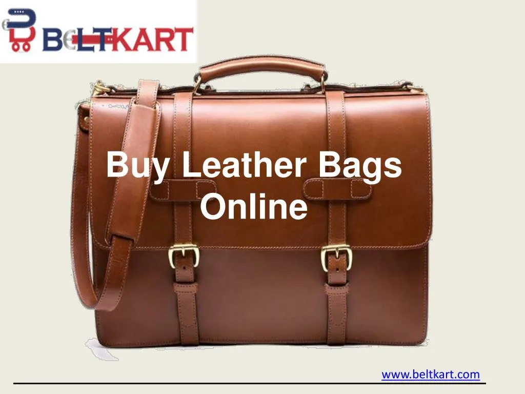 buy leather bags online