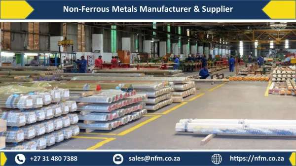 Non-Ferrous Metals Manufacturer & Supplier