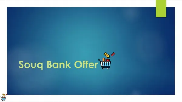 Souq Bank Offer