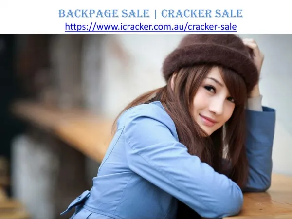 Backpage Sale | Cracker Sale