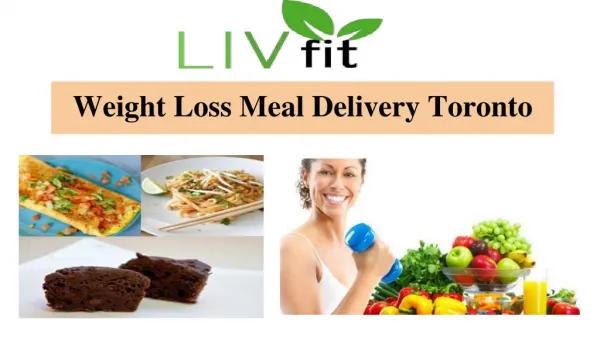 Weight loss meal Delivery Toronto