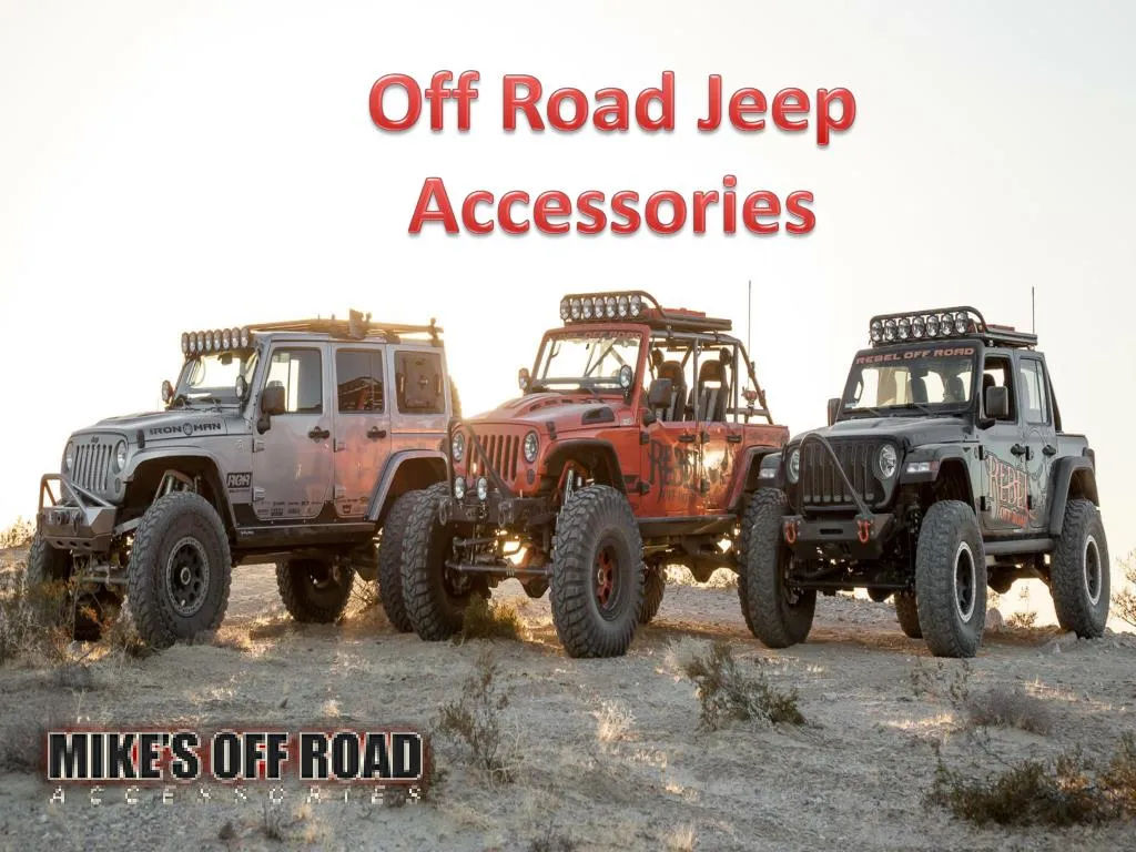 off road jeep accessories
