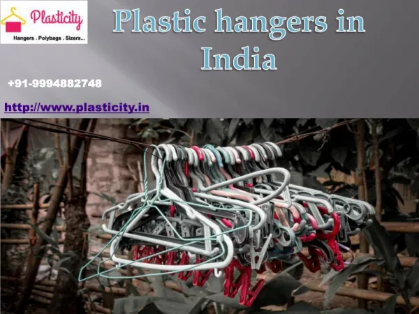 Best Hangers manufacturers in India | Plastic hangers in India