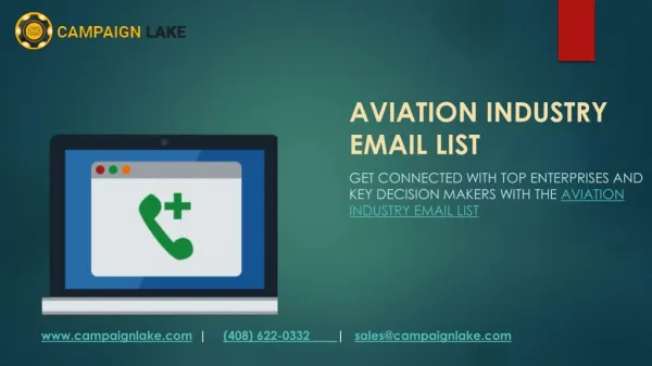 What are the benefits of the Aviation Industry Mailing List?