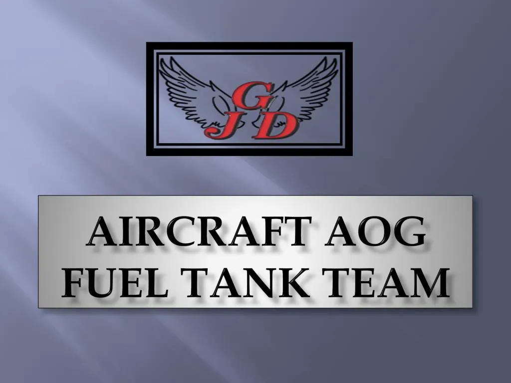 aircraft aog fuel tank team
