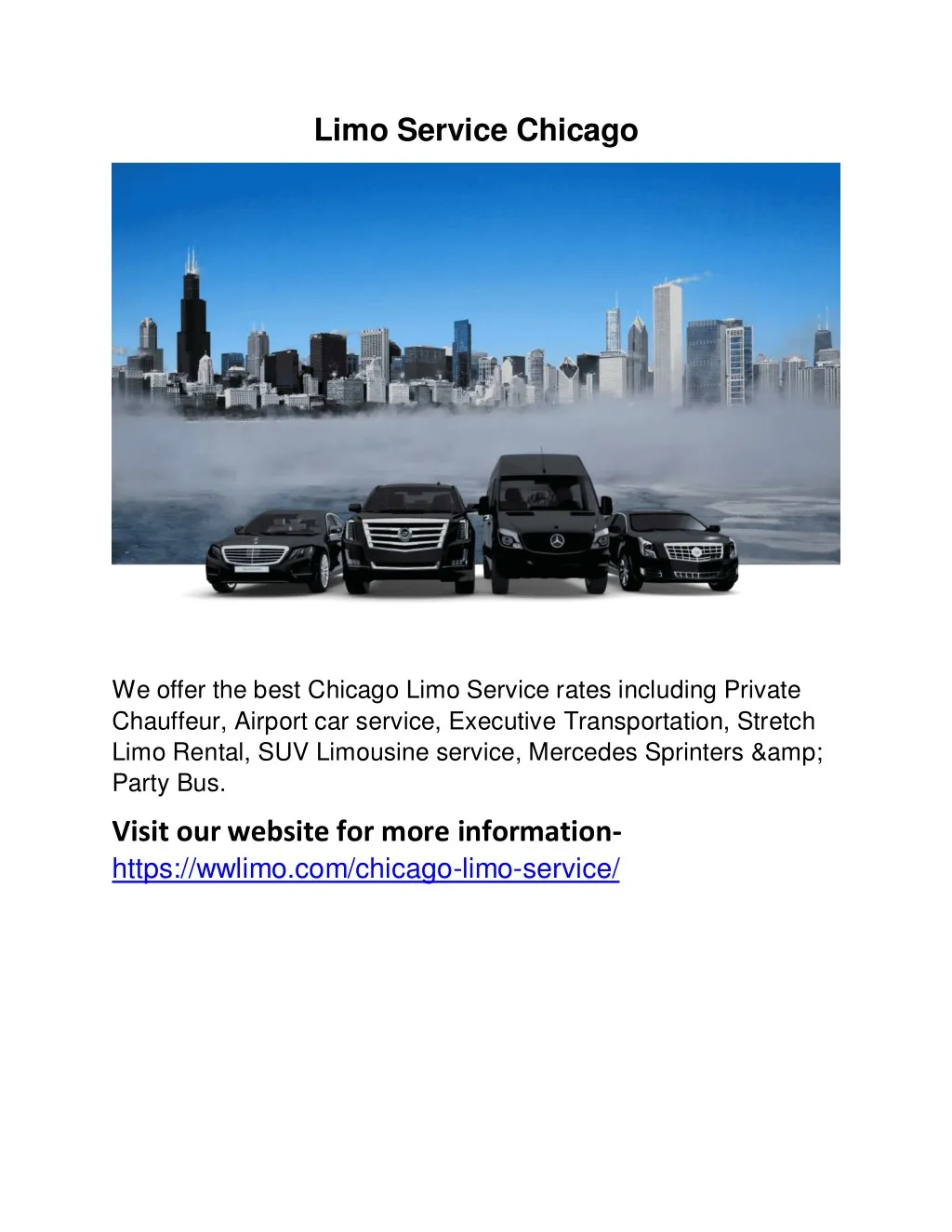 limo service chicago