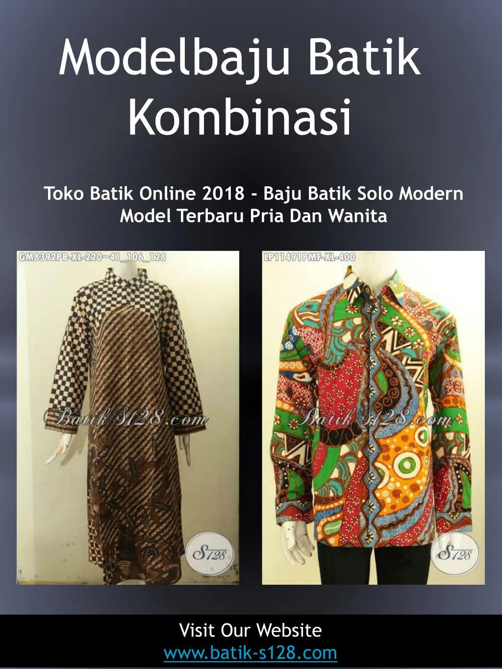 modelbaju batik kombinasi