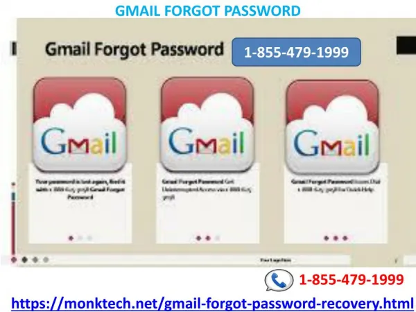 gmail forgot password