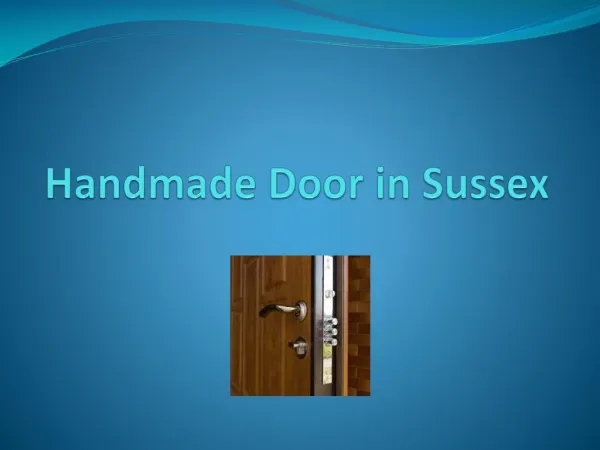 Bespoke Wood Doors