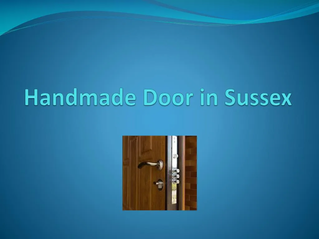 handmade door in sussex