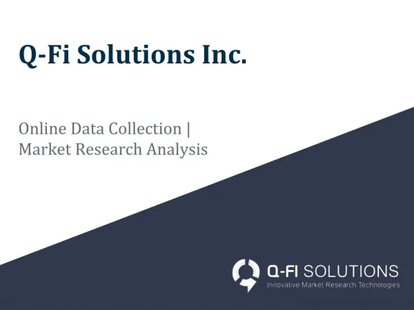 Market Research Data Analysis Software