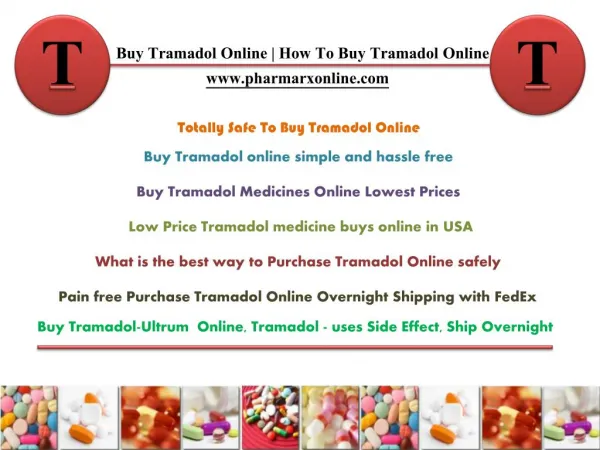 Buy Tramadol Ultram online without Doctor’s prescription | Tramadol Pills