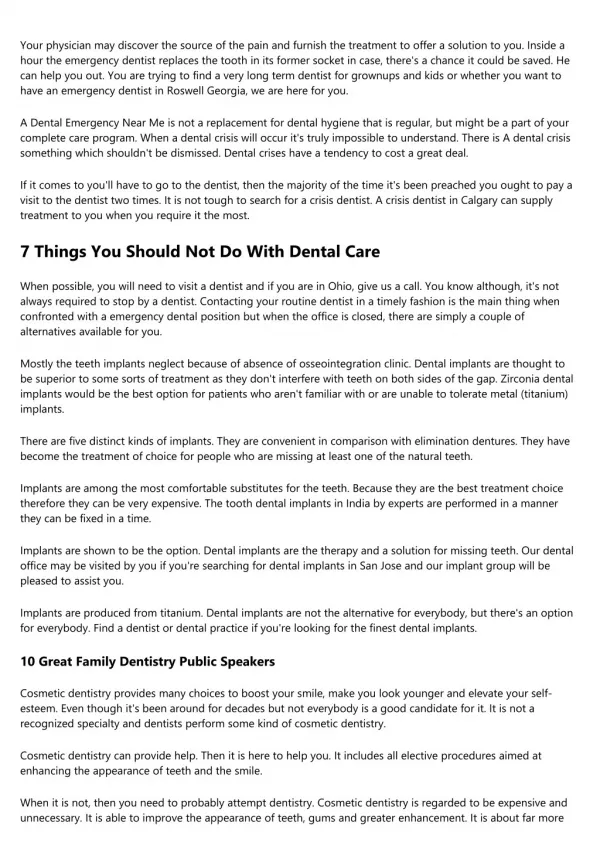 Ask Me Anything: 10 Answers To Your Questions About Looking For A Dentist In My Area