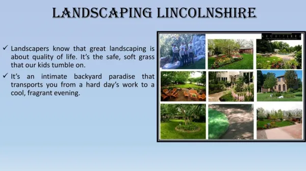 Landscaping Lincolnshire