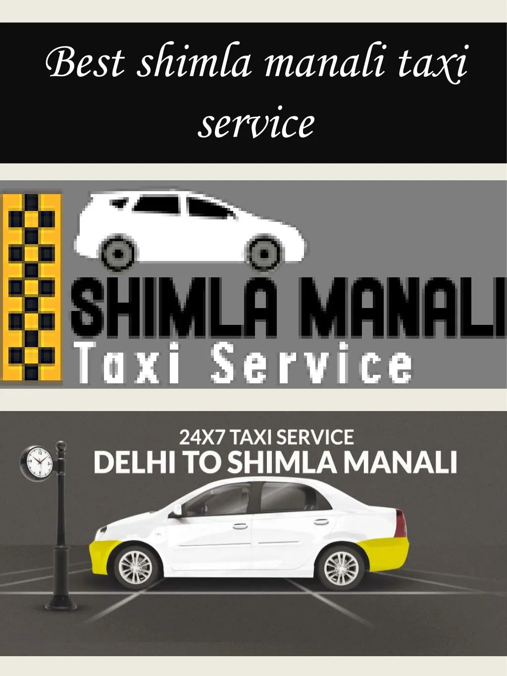 best shimla manali taxi service