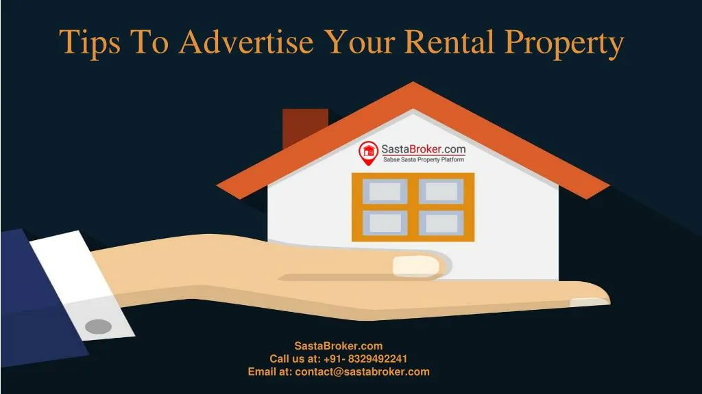 tips to advertise your rental property