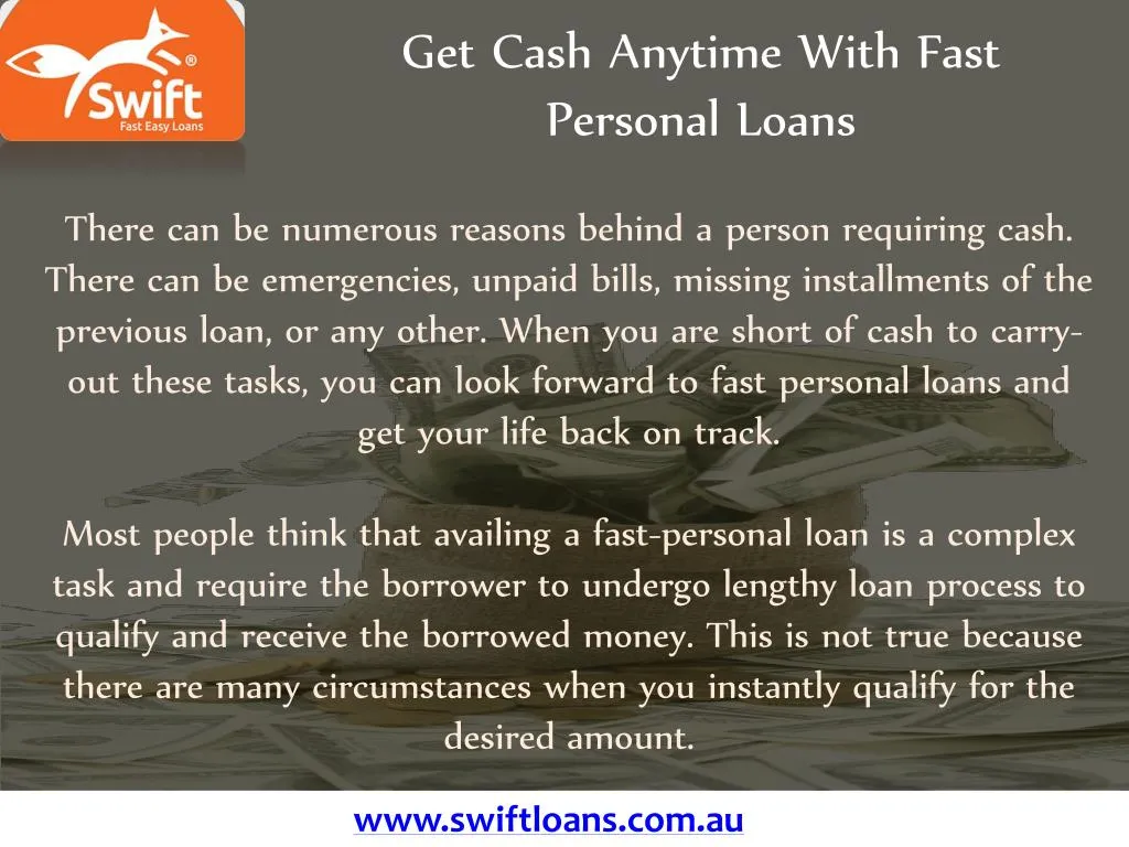 get cash anytime with fast personal loans