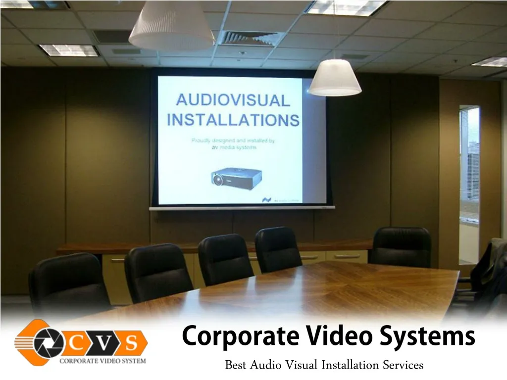 best audio visual installation services