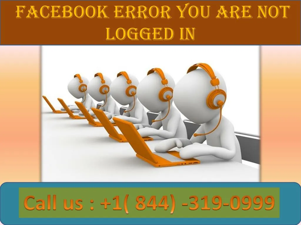 facebook error you are not logged in