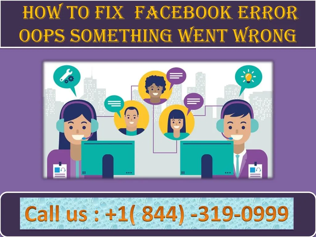 how to fix facebook error oops something went