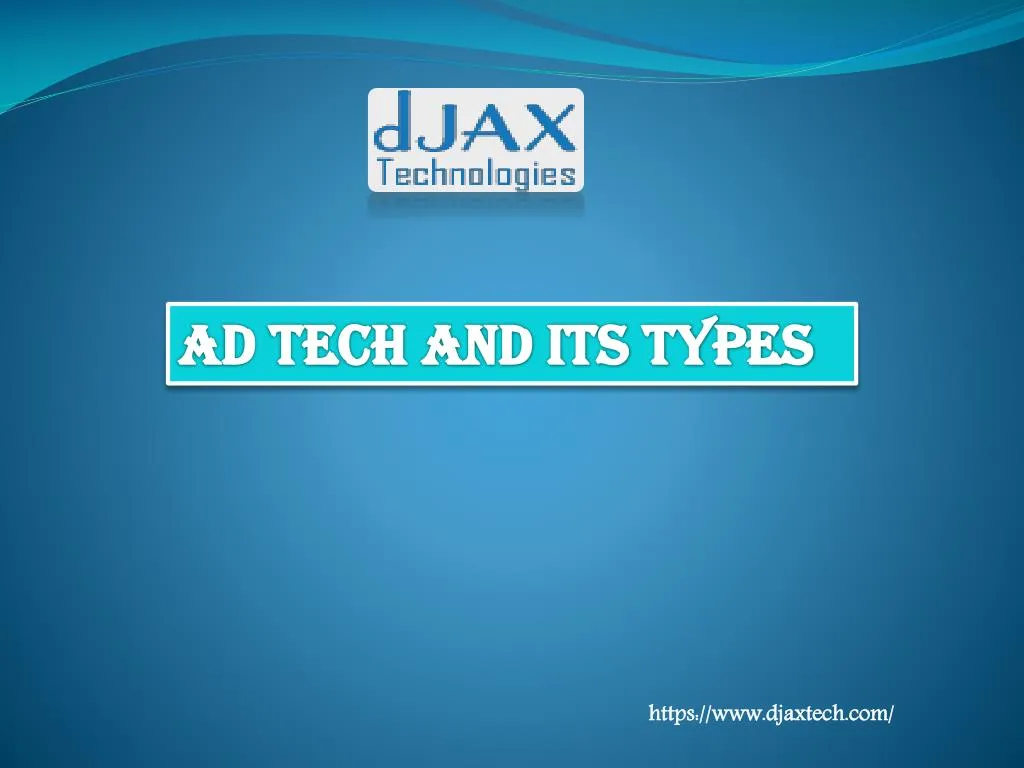ad tech and its types