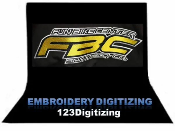Top Quality Embroidery Digitizing Service by 123Digitizing
