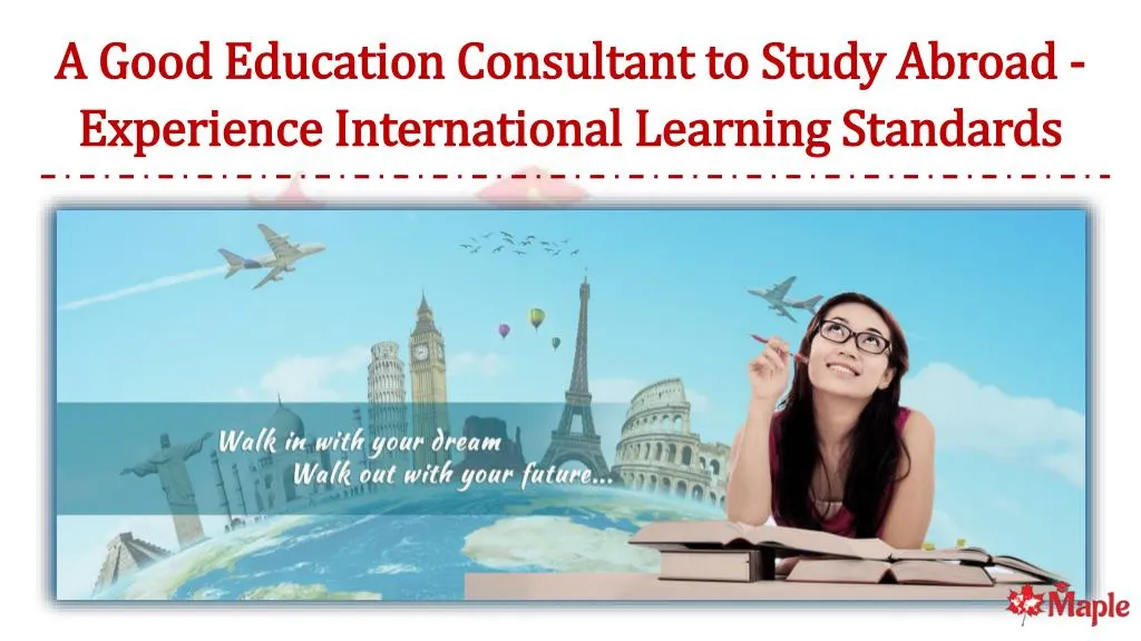 a good education consultant to study abroad