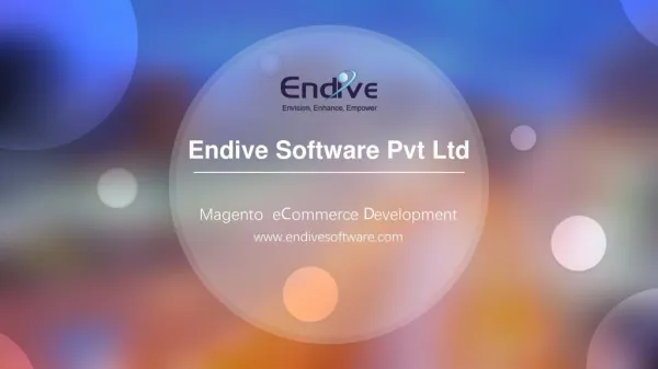 Magento eCommerce Development by Endive Software