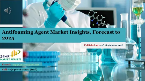 Antifoaming Agent Market Insights, Forecast to 2025