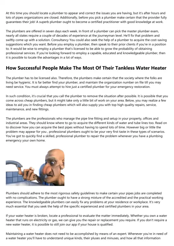 11 Ways To Completely Sabotage Your Need A Plumber Near Me