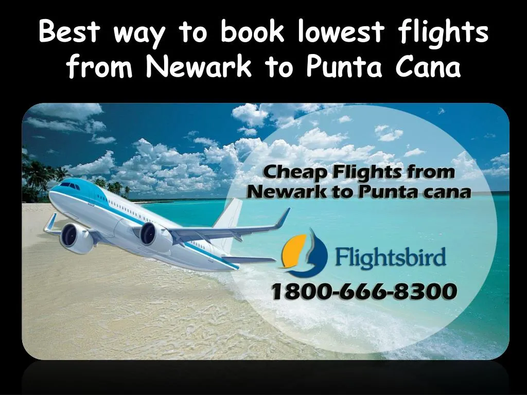 best way to book lowest flights from newark to punta cana