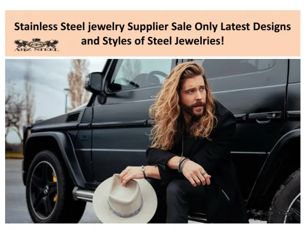 Stainless Steel jewelry Supplier Sale Only Latest Designs and Styles of Steel Jewelries!