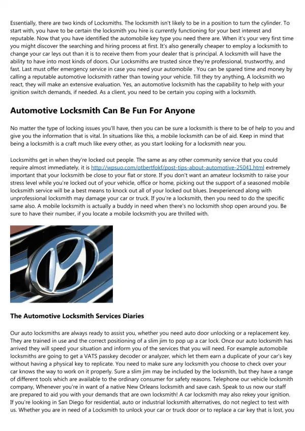 What Does Local Automotive Locksmith Mean?