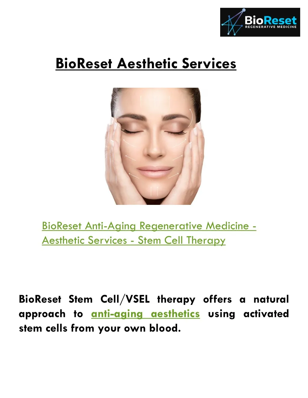 bioreset aesthetic services