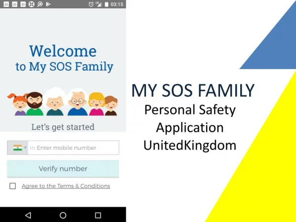 Personal safety & Alarm application for staying safe - My SOS Family