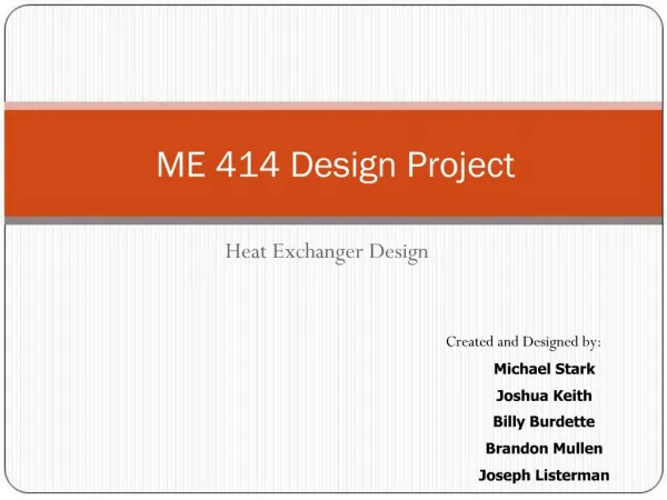ME 414 Design Project