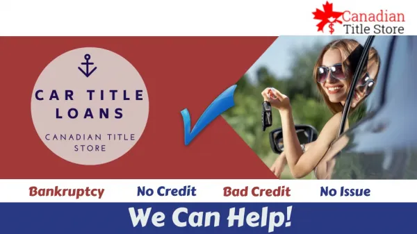 Car Title Loans BC