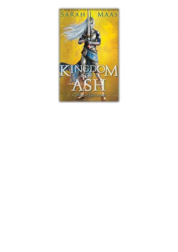 [PDF] Free Download Kingdom of Ash By Sarah J. Maas