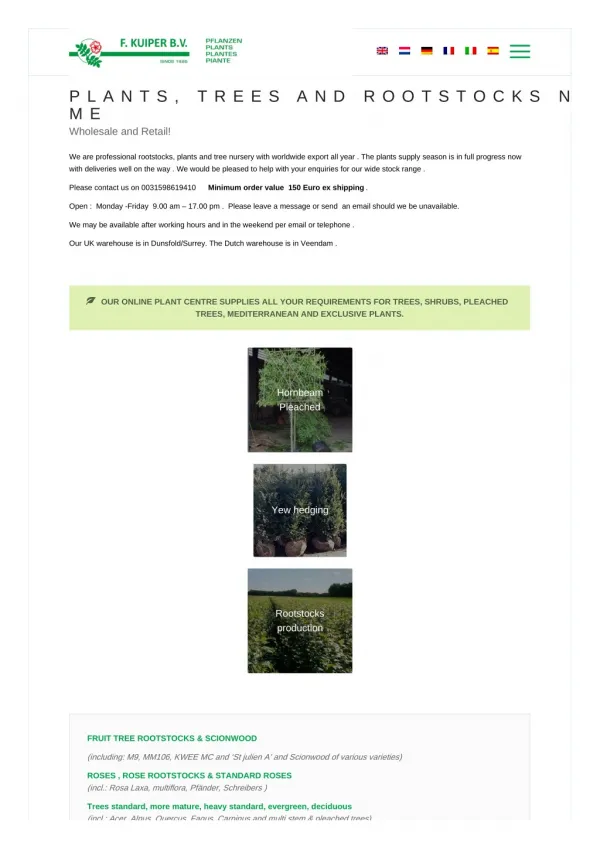 Plants & Trees Nursery Near Me | Trees and Shrubs For Sale | Rootstock Nursery
