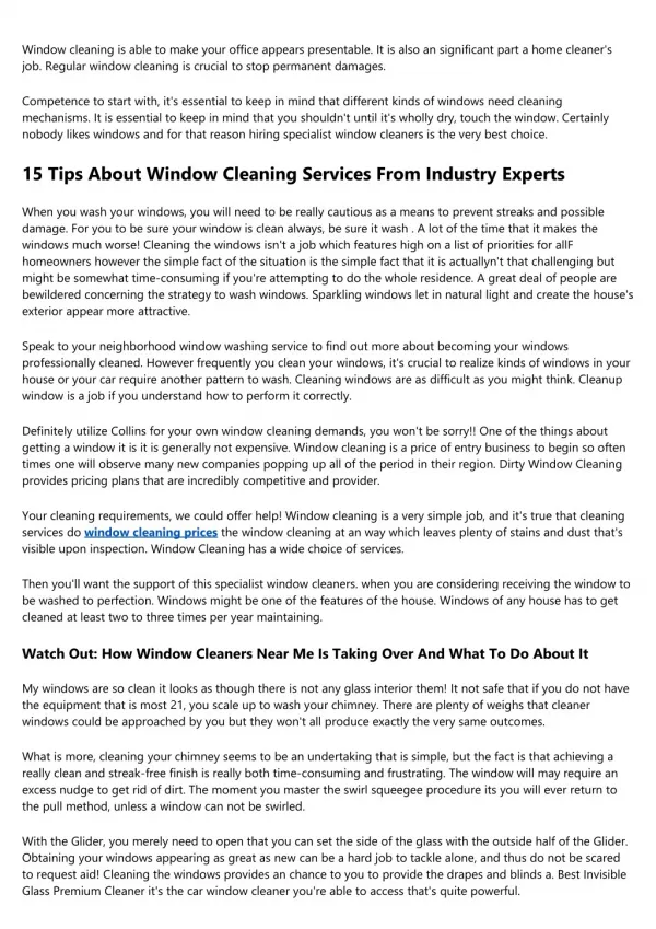 5 Qualities The Best People In The Window Cleaning Supplies Industry Tend To Have