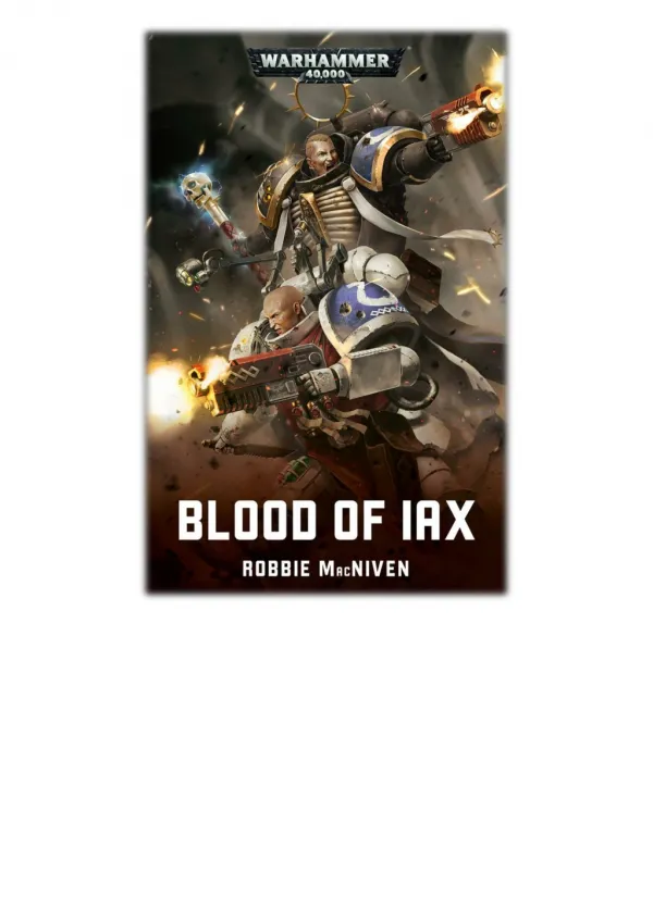 [PDF] Free Download Blood Of Iax By Robbie MacNiven