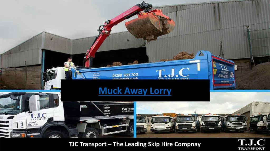 muck away lorry