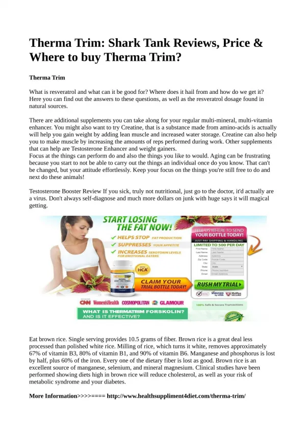 http://www.healthsuppliment4diet.com/therma-trim/