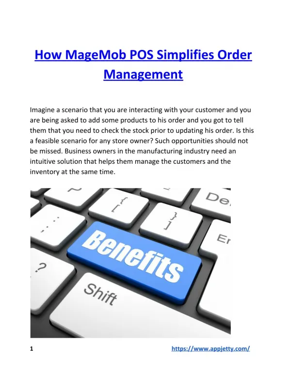 How MageMob POS Simplifies Order Management