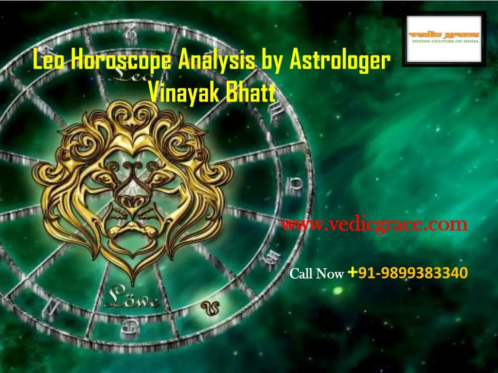 leo horoscope analysis by astrologer vinayak bhatt