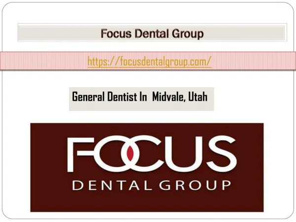 Teeth Whitening Midvale, Utah -Focus Dental Group