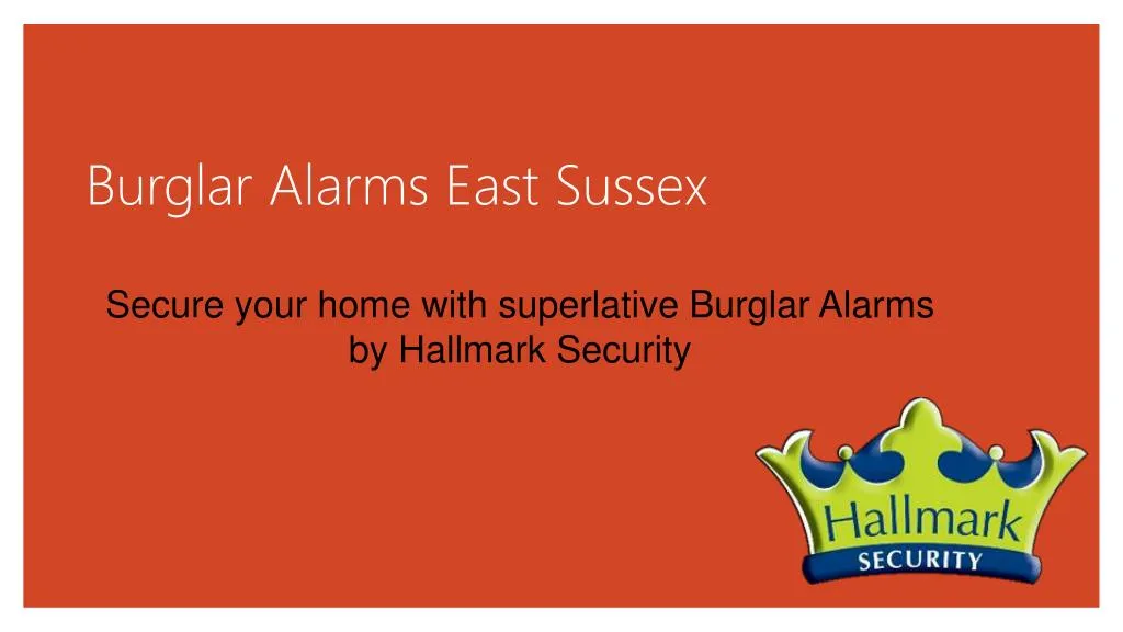burglar alarms east sussex
