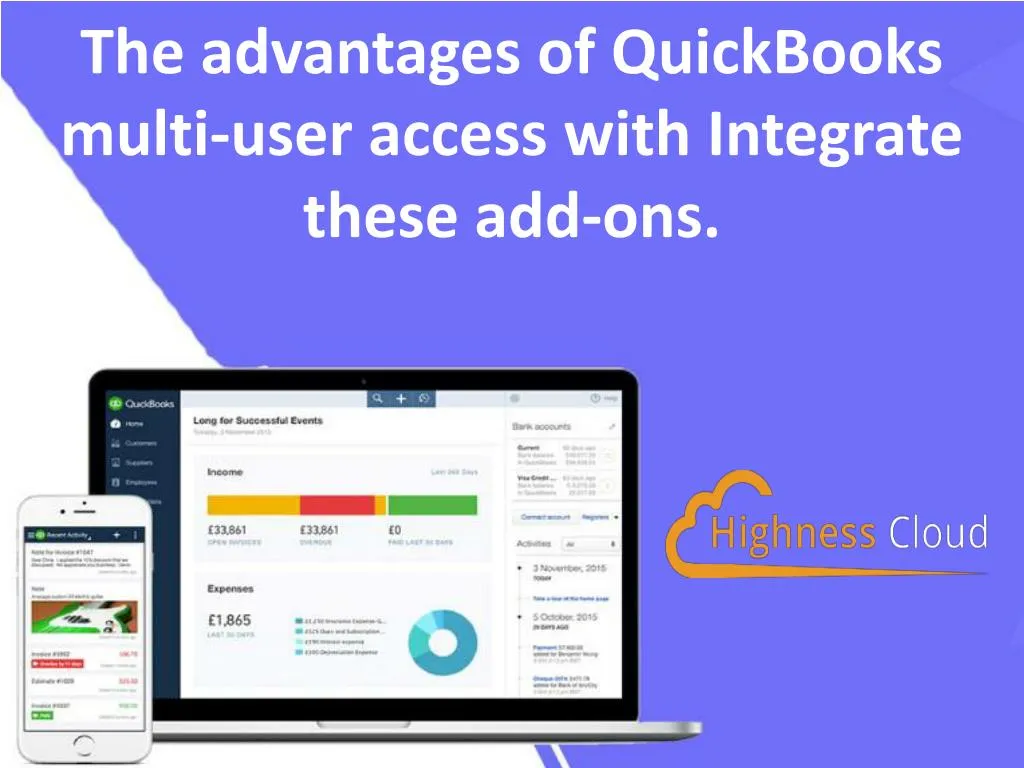 the advantages of quickbooks multi user access with integrate these add ons
