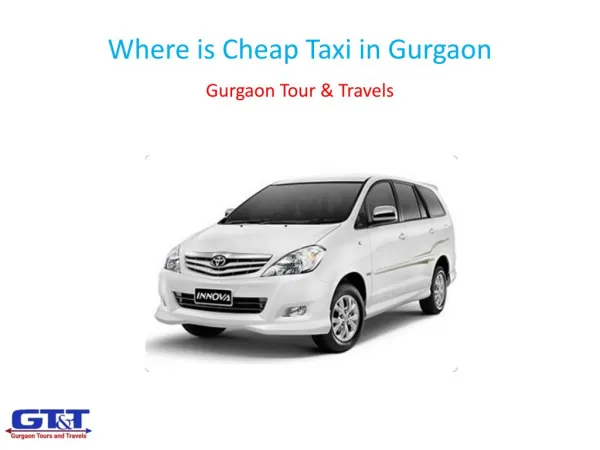 Where is Cheap Taxi in Gurgaon