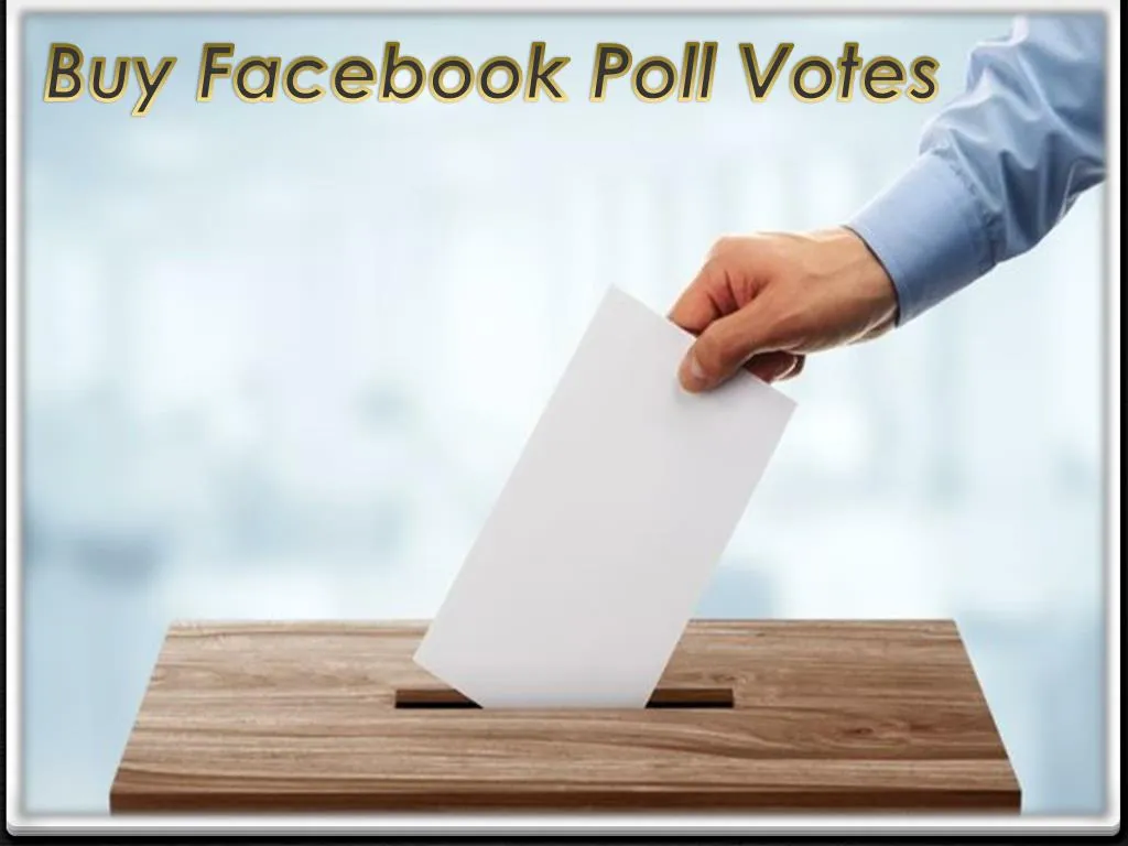 buy facebook poll votes